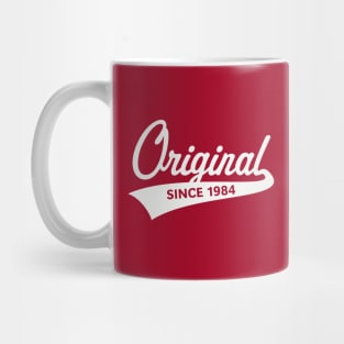 Original Since 1984 (Year Of Birth / Birthday / White) Mug